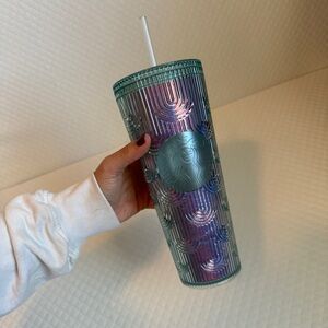 Starbucks Spring 2022 Iridescent Mermaid Scales Venti Tumbler 24oz